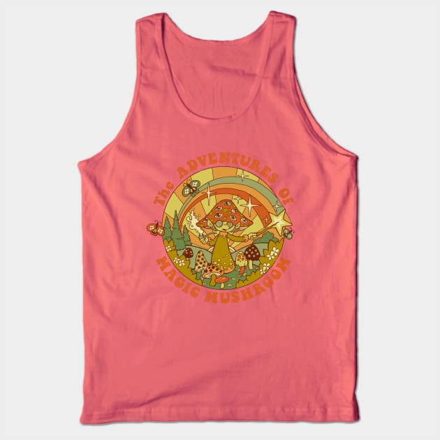 Magic Mushroom Tank Top by Steven Rhodes